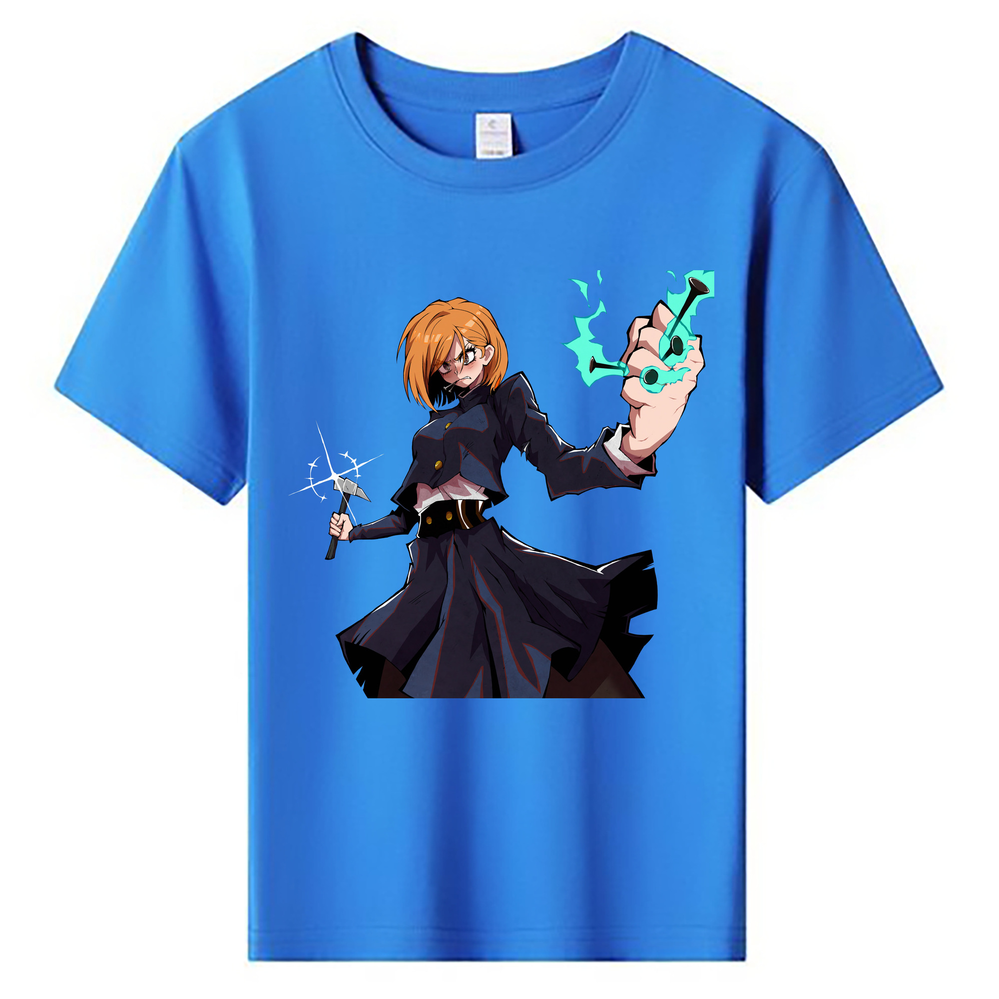 （画像用） 呪術廻戦 Jujutsu Kaisen 綿100％キッズTシャツ（フロントプリント）